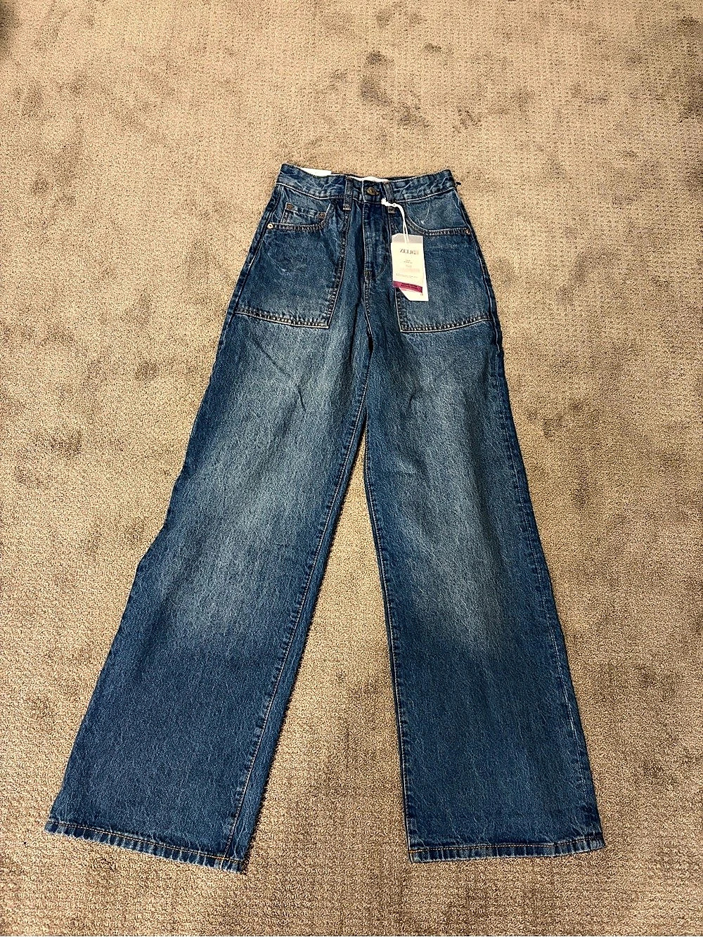 Zelig Loose Jeans Wide Leg Jeans NWT